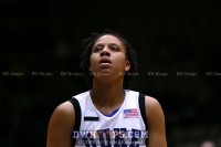 Sequence: Wanisha Smith drives to the goal, is fouled by Monica Wright, and ties the game with two free throws - 4-4 - 18:04 1st