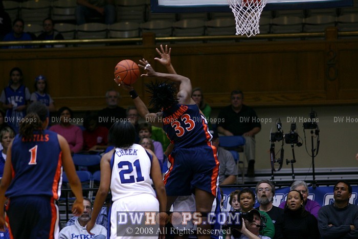 This time Chante did not have position and took the foul, but Mohammed missed both free throws