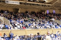 Many season ticket holders and students were cleverly disguised as empty seats, swelling the Senior Day gate to 6,827. -  - 