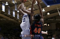 Sequence: Chante Black works for the 3 point play, then got a chest bump from Nish - 20-15 - 11:21 1st