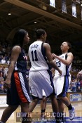 Sequence: Chante Black works for the 3 point play, then got a chest bump from Nish - 20-15 - 11:21 1st