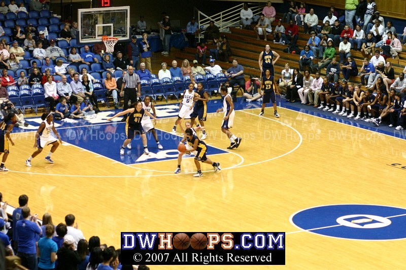 Duke's defensive set on a day where UNC-G scored 39 vs. 38 turnovers