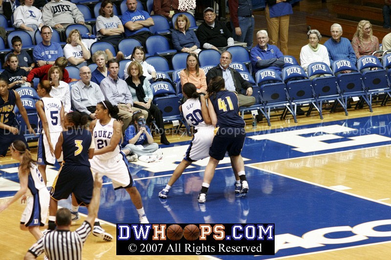 Banging down low for position