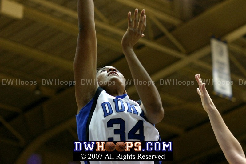 ...Krystal Thomas, who converts the layup