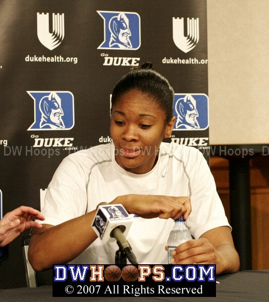 Krystal Thomas postgame