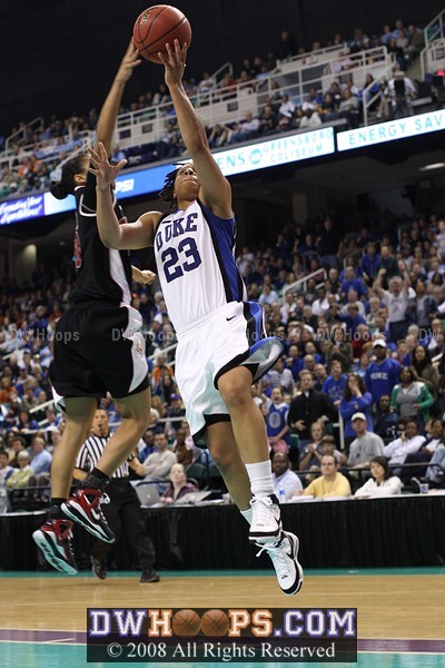 Sequence: A huge turning point - at the 13:11 mark Toliver cleanly blocks Wanisha Smith, but is called for the foul instead