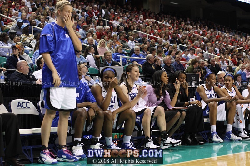 Abby amid the bench