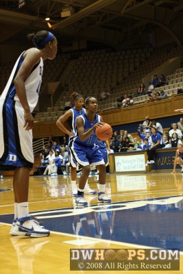 Chelsea Hopkins on the line after a huge collision in the lane -  - 