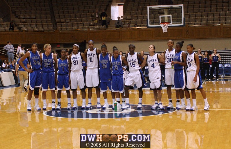 A Blue & White line for Dear Old Duke