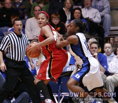 Karima Christmas puts a body on Marissa Coleman
