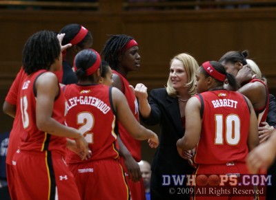 Maryland huddle with the lead -  - 