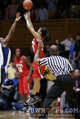 But that didn't happen tonight in Cameron...Toliver found her spot and missed -  - O20;2, 0:13, 64-62