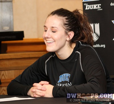 You guessed it, somebody asked Abby Waner about the Toliver shot in Boston.  "What shot?"