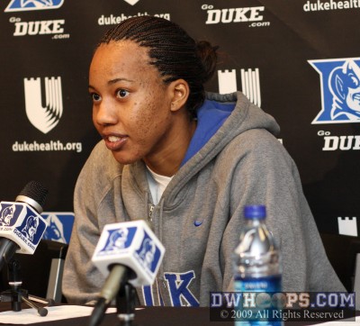 Chante Black takes a question from DWHoops Rob Clough -  - 