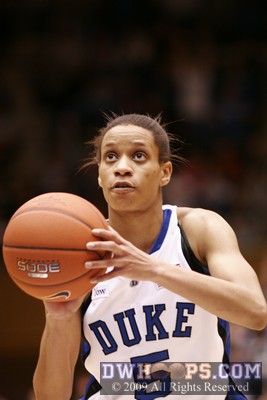 With the shot clock off, Rashanda McCants fouled Jasmine Thomas, who made it a two possession game by sinking both
