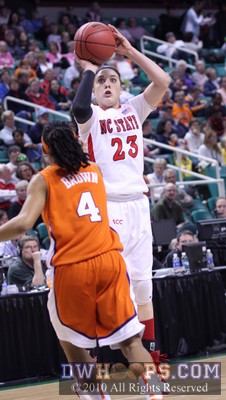 NC State freshman sharpshooter Marissa Kastanek -  - 