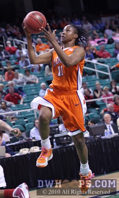 Hardy finished with 13 points in just 24 minutes, Clemson needed her on the floor more. -  - 