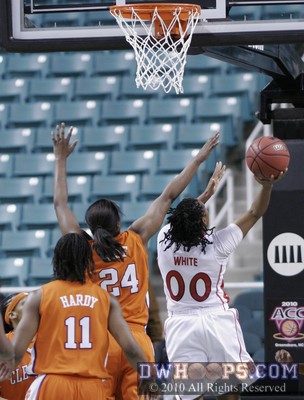 Amber White scores -  - 