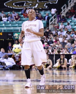 Courtney Ward went to the wrong end for a free throw -  - 